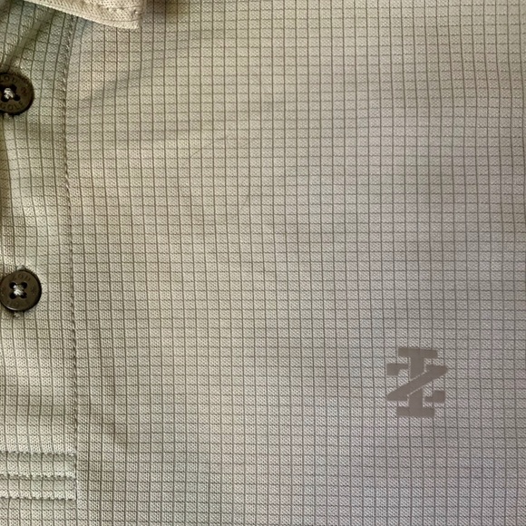 Izod Golf Gray Polo - Picture 2 of 6